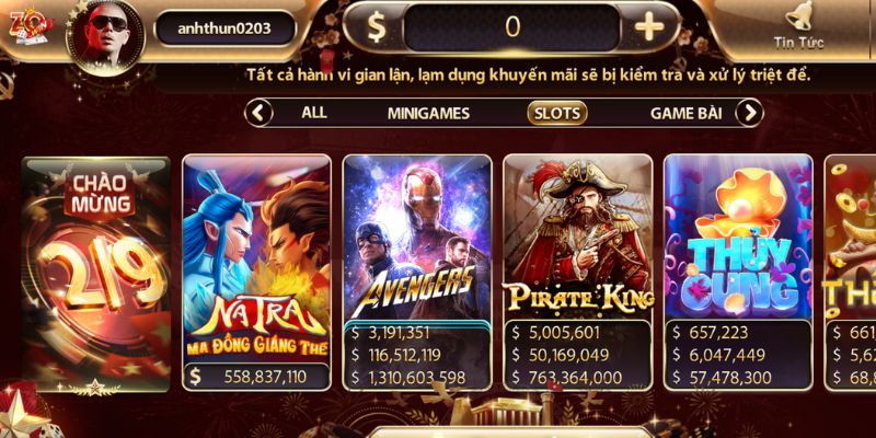 Quay nổ hũ trúng jackpot tiền tỷ